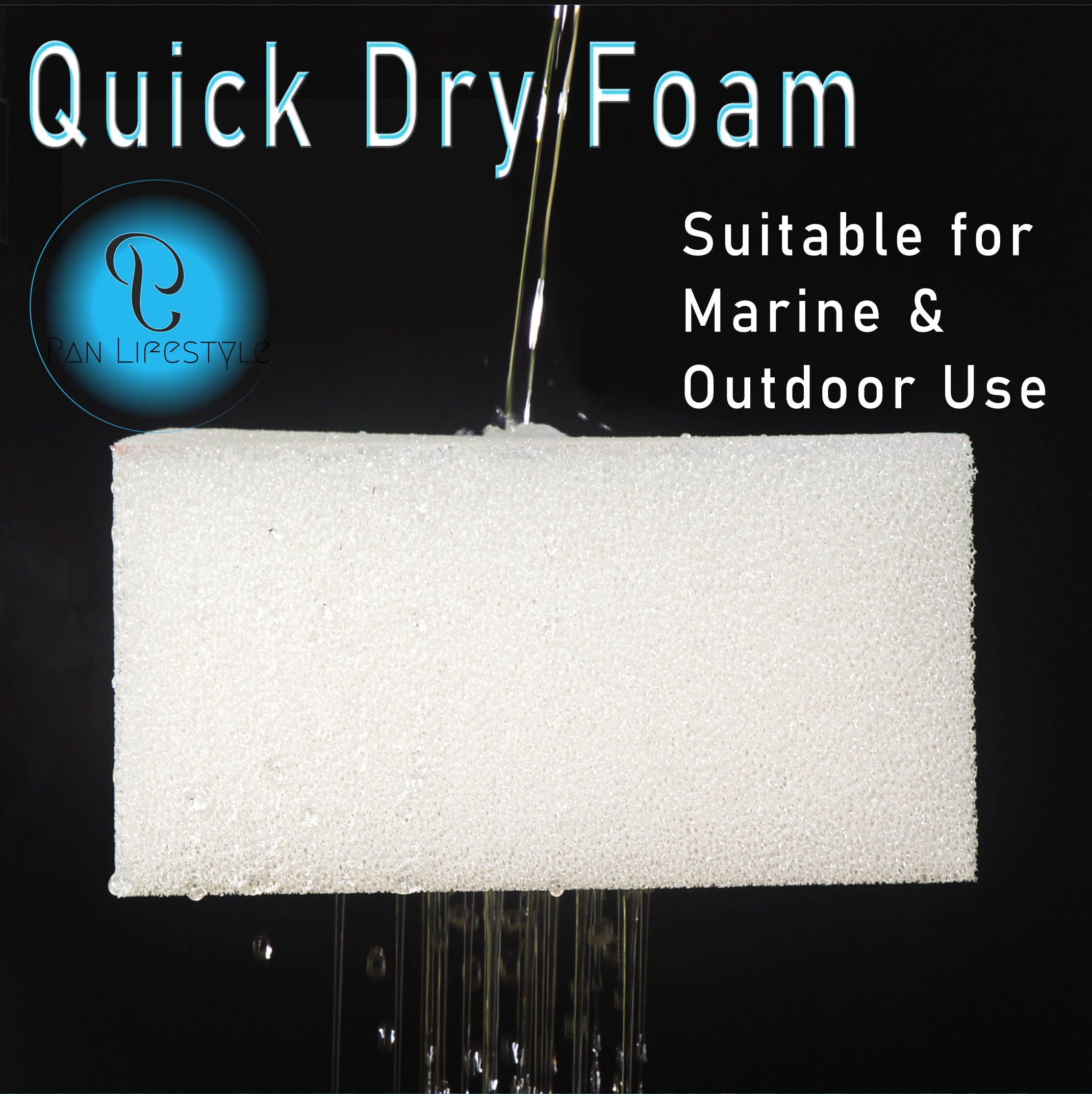 Quick Dry Foam * Suitable for all OUTDOOR & MARINE Upholstery Work* PRE  ORDER