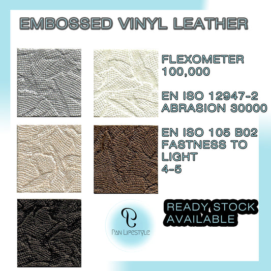 EMBOSSED VINYL LEATHER GLOSS